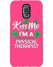 Load image into Gallery viewer, Physical Therapist Green Lip Shamrock St. Patrick's Day Color Changing Mug Phone case
