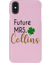 Load image into Gallery viewer, Shamrock Future Mrs Collins St Patrick's Day Phone case

