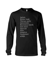 Load image into Gallery viewer, Splints Button Hook Therapy Putty Goniometer Resistance Bands Unisex Long Sleeve
