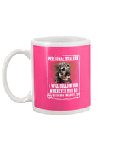 Load image into Gallery viewer, Standard Schnauzer Personal Stalker St. Patrick's Day Printed Mug Mug
