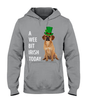 Load image into Gallery viewer, Puggle Irish Today Dog Lovers St. Patrick's Day Printed Mug Hoodie
