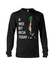 Load image into Gallery viewer, Greyhound Irish Today Green St. Patrick's Day Printed Mug Unisex Long Sleeve
