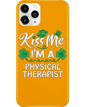 Load image into Gallery viewer, Physical Therapist Green Lip Shamrock St. Patrick's Day Color Changing Mug Phone case
