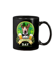 Load image into Gallery viewer, Bull Terrier With Beer Celebrate St Patrick's Day Gift For Dog Lovers Mug
