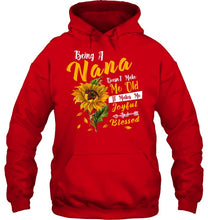 Load image into Gallery viewer, Meaningful Gift For Family Being A Nana Doesn't Make Me Old Hoodie
