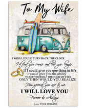 Load image into Gallery viewer, Go Camping I Will Love You Forever Gift For Wife Vertical Poster
