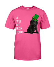 Load image into Gallery viewer, Black Cocker Spaniel Irish Today Green St. Patrick's Day Printed Mug Guys Tee

