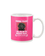 Load image into Gallery viewer, Labradoodle Personal Stalker St. Patrick's Day Printed Mug Mug
