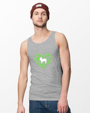 Load image into Gallery viewer, Frenchie Green Irish Items St Patrick's Day Gift For Dog Lovers Unisex Tank Top
