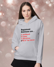 Load image into Gallery viewer, Registered Dietitians Are Intelligent Attractive Printed Mug Hoodie
