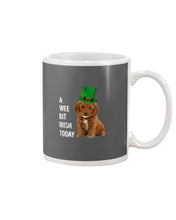 Load image into Gallery viewer, Cockapoo Irish Today Green St. Patrick's Day Printed Mug Mug
