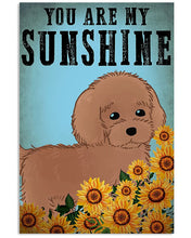 Load image into Gallery viewer, Cockapoo You Are My Sunshine Gift For Dog Lovers Vertical Poster
