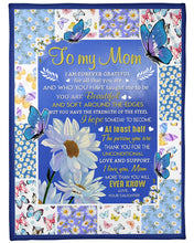 Load image into Gallery viewer, Daisy Flower The Passion You Are Gift For Mom Fleece Blanket
