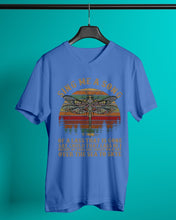 Load image into Gallery viewer, Sing Me A Song Dragonfly Retro Vintage Guys V-Neck
