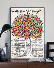 Load image into Gallery viewer, Stay Strong Be Confident Colorful Tree Mom Gift For Daughter Vertical Poster
