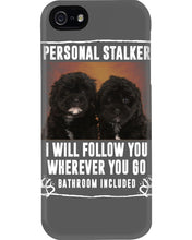 Load image into Gallery viewer, Black Pooshi Black Shipoo Personal Stalker St. Patrick's Day Printed Mug Phone case
