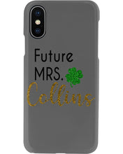 Load image into Gallery viewer, Shamrock Future Mrs Collins St Patrick's Day Phone case
