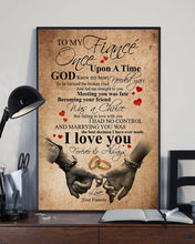 Load image into Gallery viewer, Rings Hand In Hand Gift For Fiance Falling In Love With You Vertical Poster

