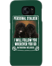 Load image into Gallery viewer, Black Pooshi Black Shipoo Personal Stalker St. Patrick's Day Printed Mug Phone case
