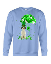Load image into Gallery viewer, Lagotto Romagnolo Patrick Balloons St. Patrick's Day Color Changing Mug Sweatshirt
