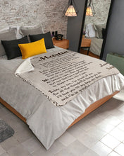 Load image into Gallery viewer, Custom Name Gift For Son I Sometimes Wish You Were Small Sherpa Blanket

