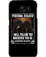 Load image into Gallery viewer, Black Pooshi Black Shipoo Personal Stalker St. Patrick's Day Printed Mug Phone case
