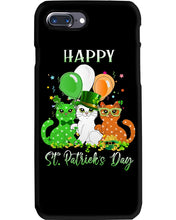 Load image into Gallery viewer, Lovely Cat And Balloons Happy St Patrick's Day Gift For Cat Lovers Phone case
