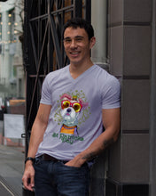 Load image into Gallery viewer, Lovely Schnauzer St Patrick's Day Gift For Dog Lovers Guys V-Neck
