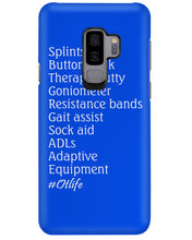 Load image into Gallery viewer, Splints Button Hook Therapy Putty Goniometer Resistance Bands Phone case
