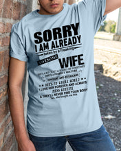 Load image into Gallery viewer, She's My Whole World Gift For Husband Guys Tee

