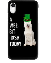 Load image into Gallery viewer, White Siberian Husky Irish Today Dog Lovers St. Patrick's Day Printed Mug Phone case
