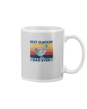 Load image into Gallery viewer, Best Cluckin' Dad Ever Retro Vintage Gift For Dad Mug
