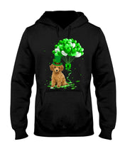 Load image into Gallery viewer, Red Toy Poodle Patrick Balloons St. Patrick's Day Color Changing Mug Hoodie
