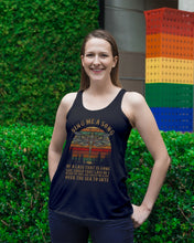 Load image into Gallery viewer, Sing Me A Song Dragonfly Retro Vintage Ladies Flowy Tank
