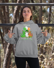 Load image into Gallery viewer, Lovely Cat And Balloons Happy St Patrick's Day Gift For Cat Lovers Hoodie
