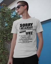 Load image into Gallery viewer, She's My Whole World Gift For Husband Guys Tee

