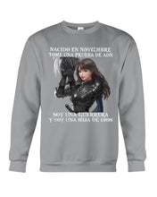 Load image into Gallery viewer, Nacido En Noviembre Tome Una Prueba De Ad Birthday Gift Sweatshirt
