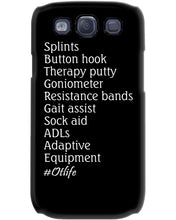 Load image into Gallery viewer, Splints Button Hook Therapy Putty Goniometer Resistance Bands Phone case
