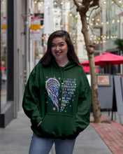 Load image into Gallery viewer, Purple Wings Gift For Angel Grandpa I Used To Be His Angel Hoodie
