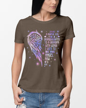 Load image into Gallery viewer, Purple Wings Gift For Angel Grandpa I Used To Be His Angel Ladies Tee
