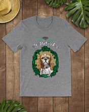 Load image into Gallery viewer, Cavalier Mirror Happy St Patrick's Day Gift For Dog Lovers Guys Tee
