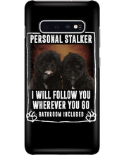 Load image into Gallery viewer, Black Pooshi Black Shipoo Personal Stalker St. Patrick's Day Printed Mug Phone case
