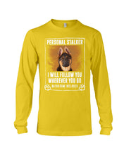 Load image into Gallery viewer, German Shepherd Personal Stalker St. Patrick's Day Printed Mug Unisex Long Sleeve
