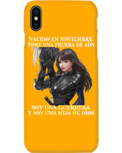 Load image into Gallery viewer, Nacido En Noviembre Tome Una Prueba De Ad Birthday Gift Phone case
