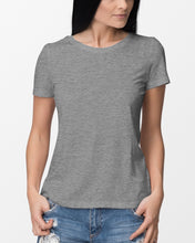 Load image into Gallery viewer, Gift For Grandpa A Big Piece Of My Heart Lives Ladies Tee
