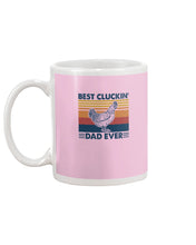 Load image into Gallery viewer, Best Cluckin' Dad Ever Retro Vintage Gift For Dad Mug
