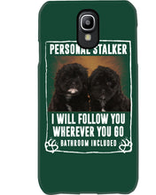 Load image into Gallery viewer, Black Pooshi Black Shipoo Personal Stalker St. Patrick's Day Printed Mug Phone case

