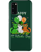 Load image into Gallery viewer, Lovely Cat And Balloons Happy St Patrick's Day Gift For Cat Lovers Phone case
