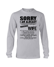Load image into Gallery viewer, She's My Whole World Gift For Husband Unisex Long Sleeve
