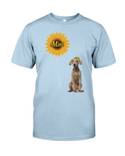 Load image into Gallery viewer, Weimaraner Mimi Sunshine Dog Lovers St. Patrick's Day Printed Mug Guys Tee
